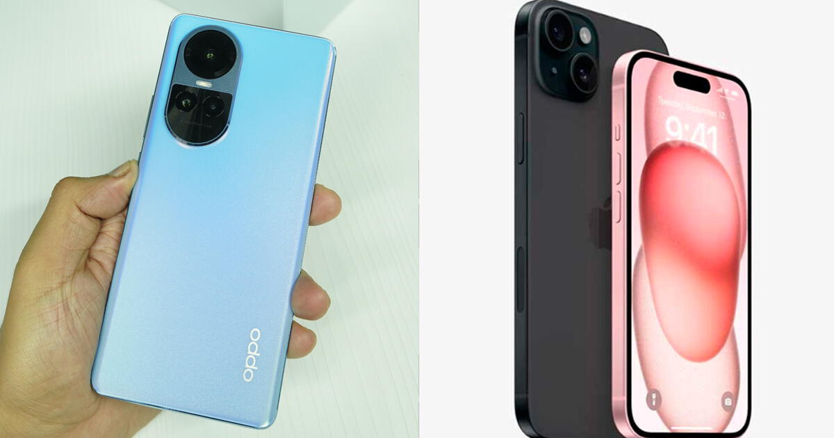 Marca china desea competir con Apple y lanza teléfono con mejor cámara y batería que iPhone 15