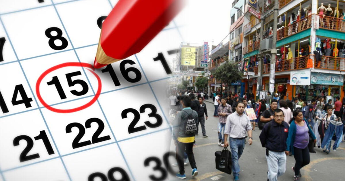 Decretan nuevo feriado largo en Perú: ¿cuándo inicia y a quiénes beneficia?