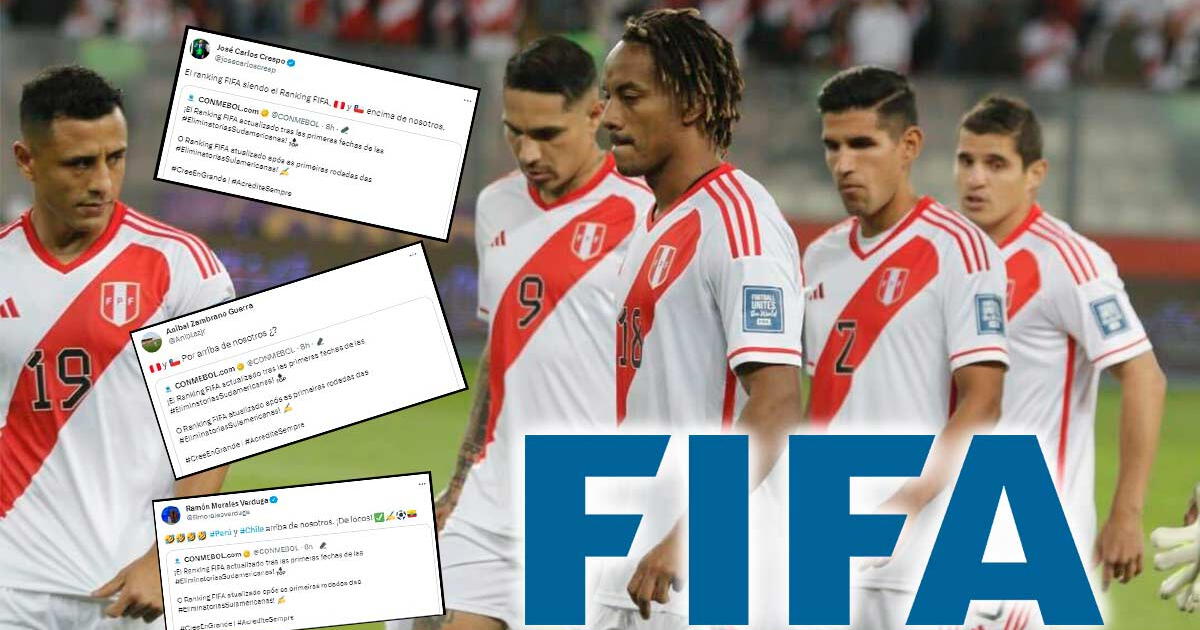 Periodistas ecuatorianos arremeten contra Perú tras ranking FIFA: 
