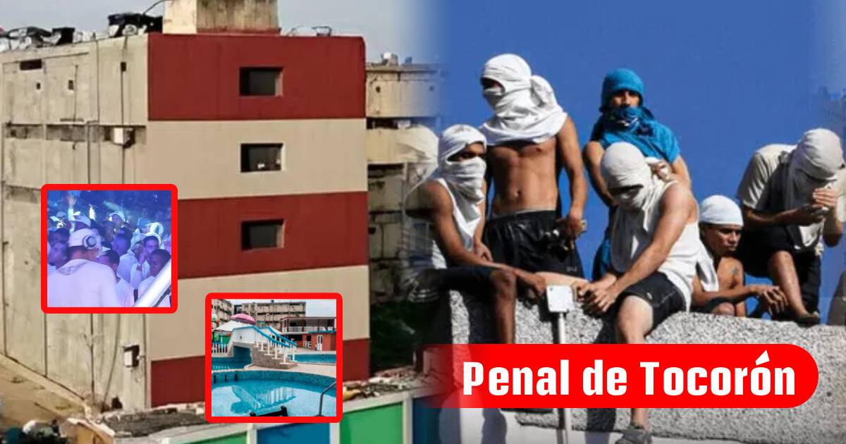 Penal de Tocorón: discoteca, piscina, armas y más se encontró en la cárcel de Venezuela