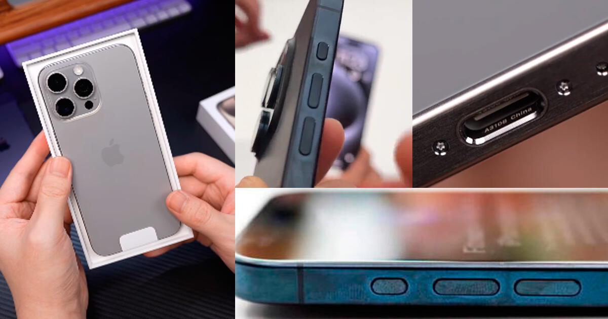Usuarios reportan que el titanio del iPhone 15 se 'despinta' y puerto USB es hecho en China