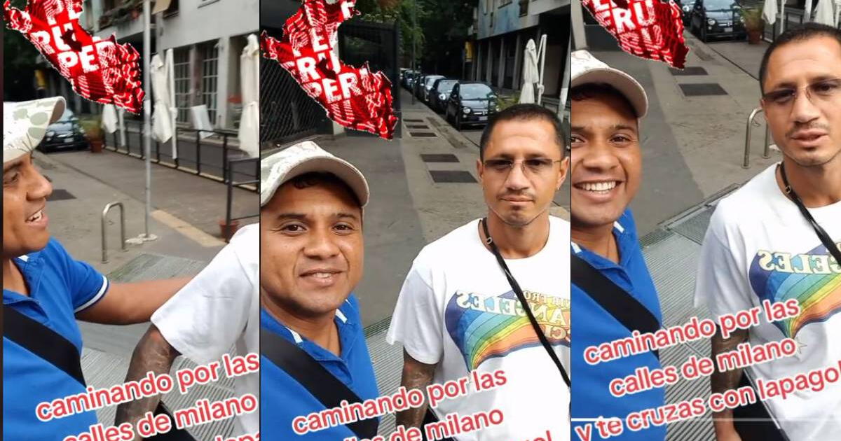 Peruano se cruza con Lapadula en las calles de Milano y futbolista tiene increíble reacción