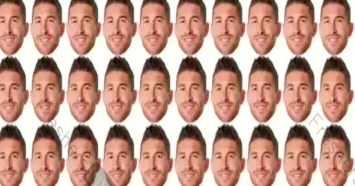 Halla a Messi escondido en los rostros de Sergio Ramos y conviértete en un campeón