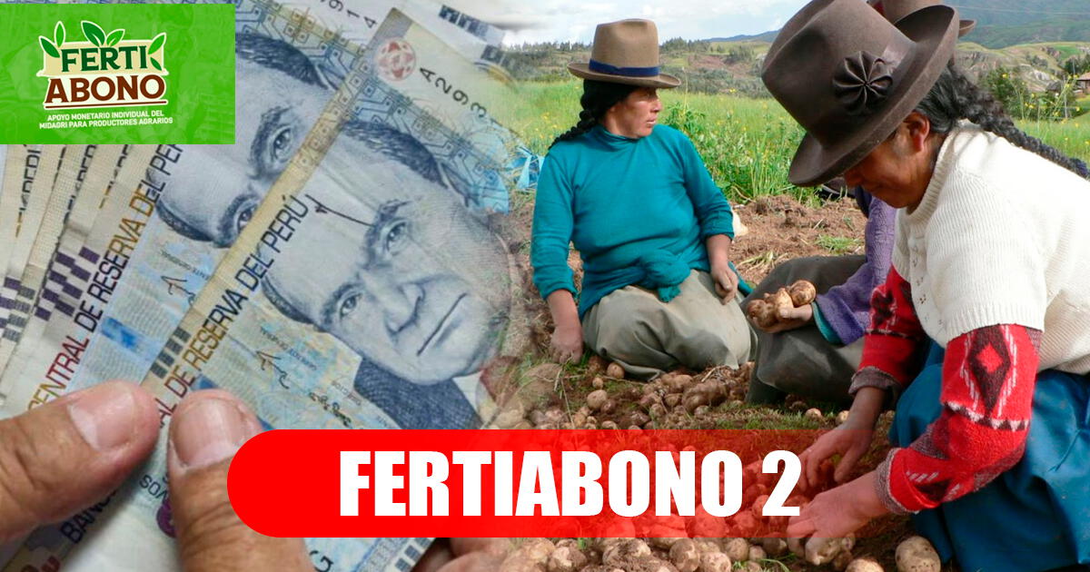 Fertiabono 2 link consulta HOY, 24 de septiembre: ¿cuándo se podrá cobrar el Bono Agrario?