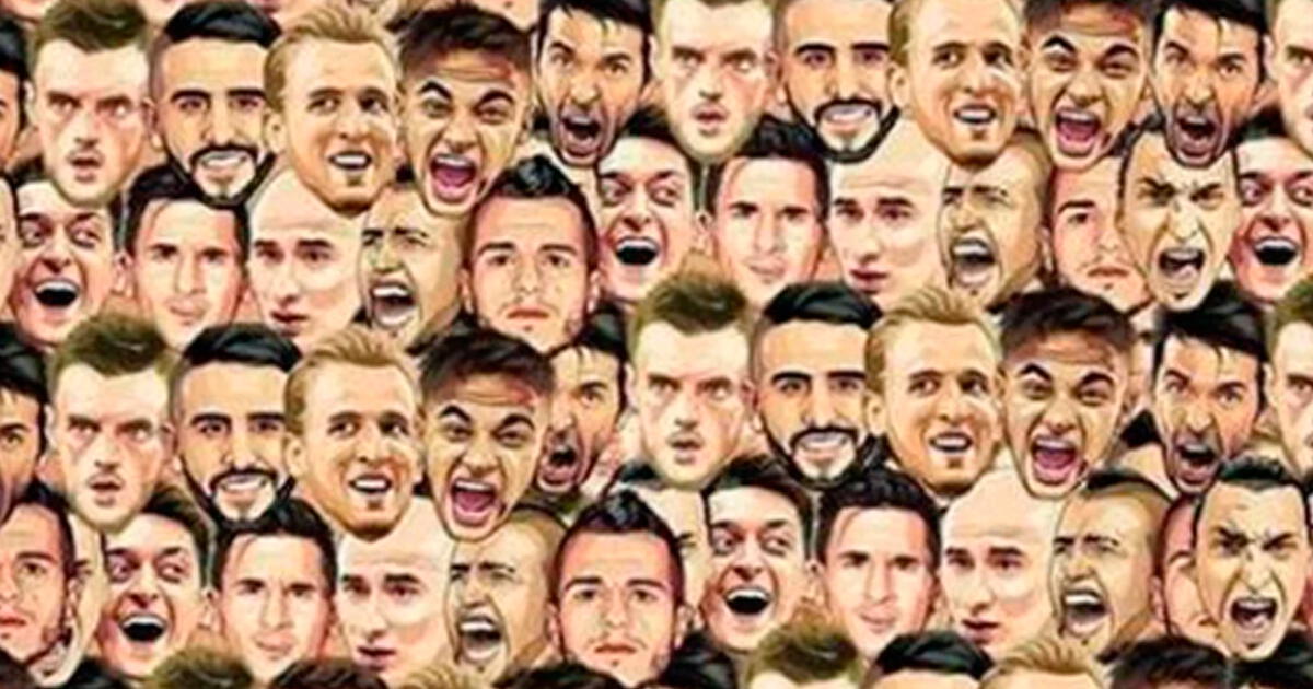 Find Cristiano Ronaldo's face in 5 seconds and prove that you were a fan of the 'bug'.