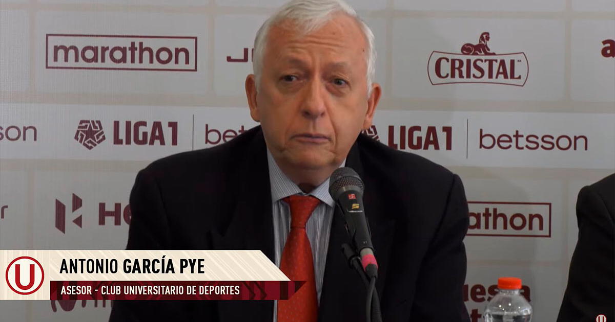 García Pye y la propuesta que buscará plasmar en Universitario de Deportes en su centenario