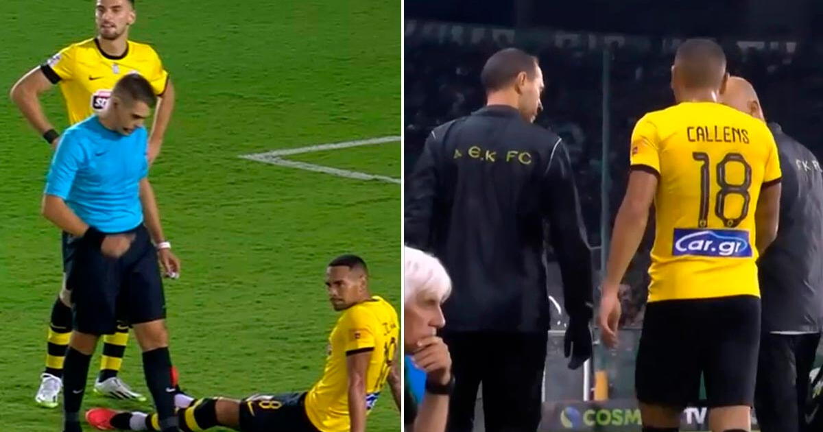 Alexander Callens encendió las alarmas en la selección tras lesionarse en su debut con AEK