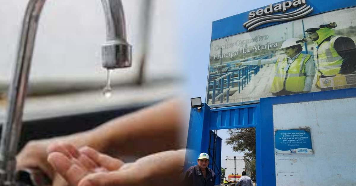 Fiscalía interviene Sedapal tras anuncio de corte de agua en 22 distritos de Lima