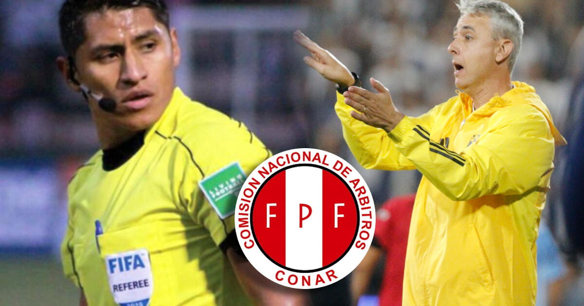 Tiago Nunes criticó arbitraje de Michael Espinoza e hizo pedido a la CONAR: 