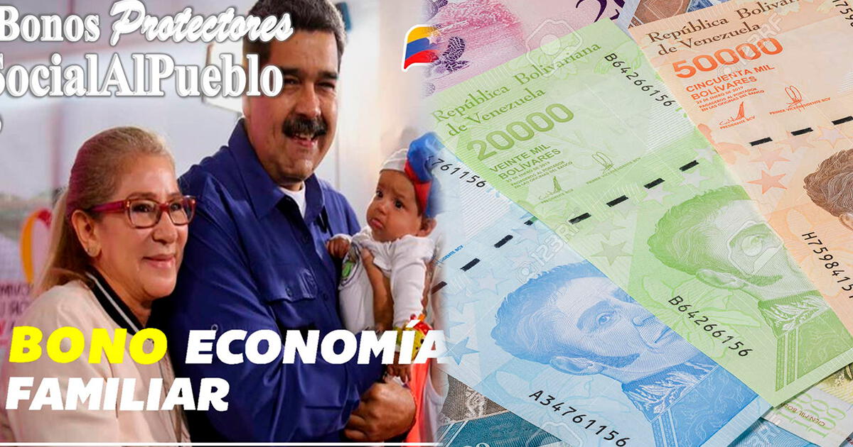 Bono Economía Familiar: recibe HOY, 26 de septiembre, el subsidio en Venezuela