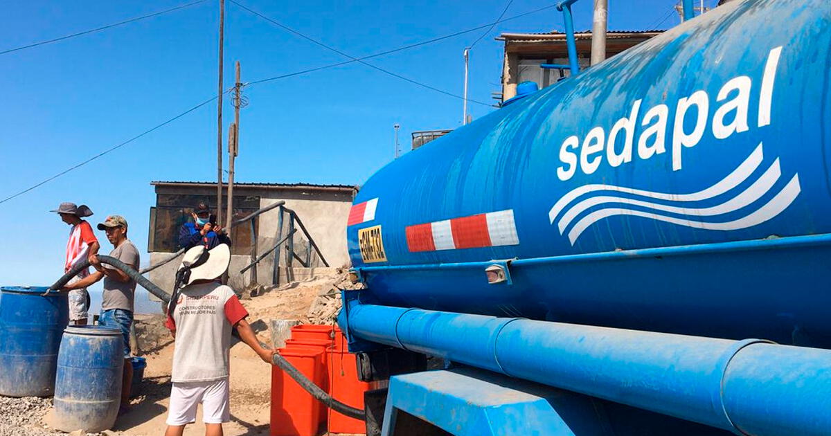 Corte de agua, 6 de octubre: Sedapal anuncia que cisternas distribuirán agua potable GRATIS
