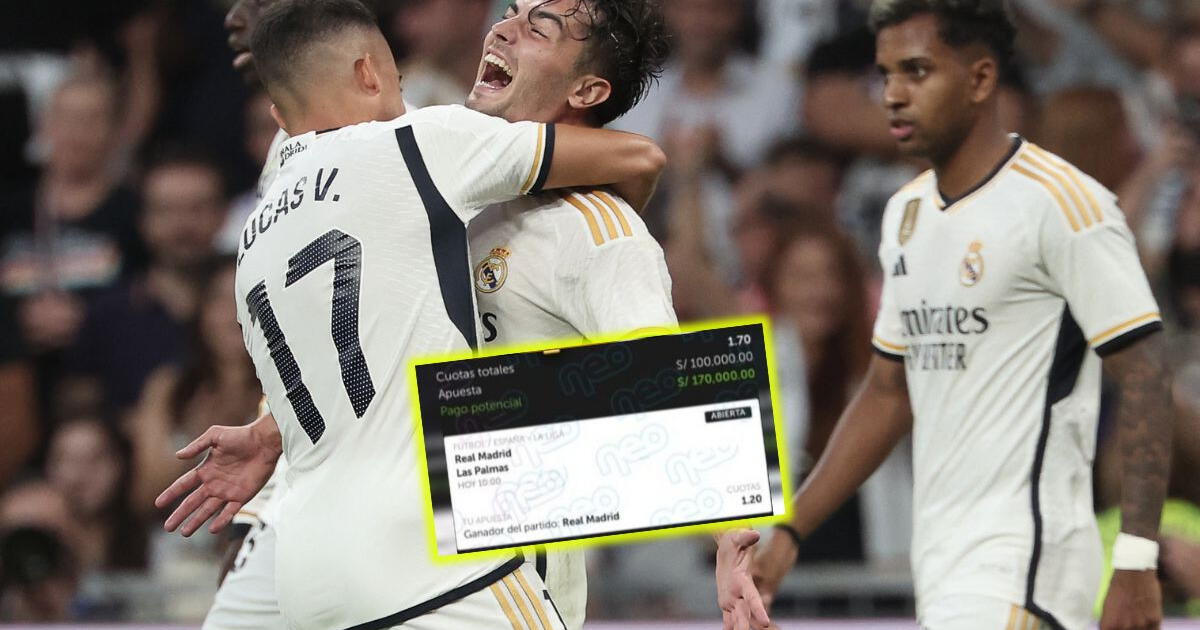 Se llevó gran cantidad de dinero apostando por triunfo del Madrid: ¿Cuál fue su jugada?