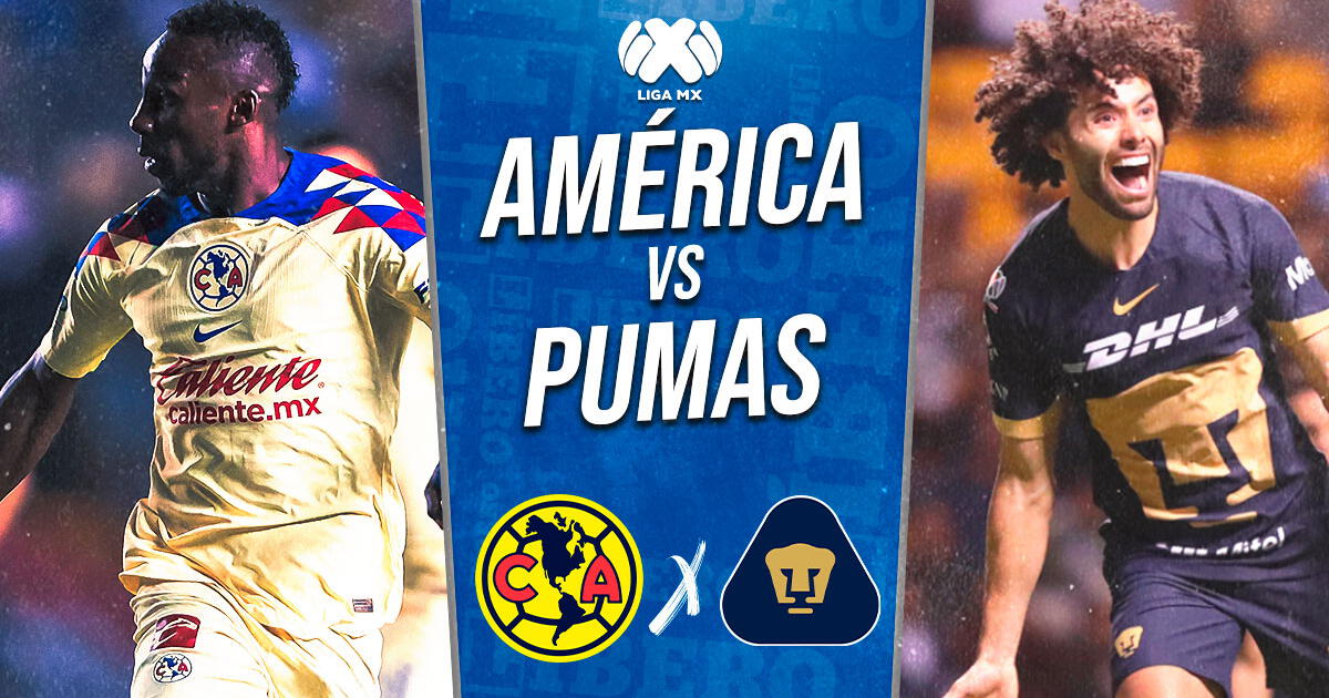 América vs. Pumas EN VIVO GRATIS por internet vía TUDN y Canal 5