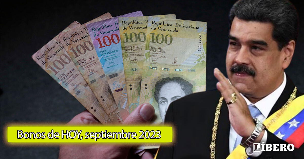 Bono anunciado por Maduro HOY: ¿qué montos se pagarán en los últimos días de septiembre?