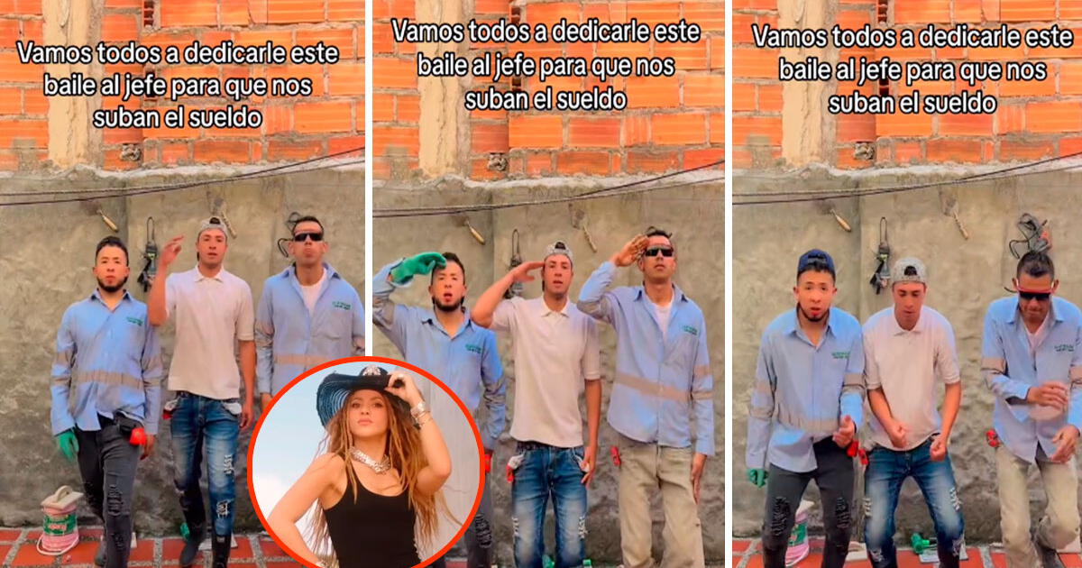 Albañiles le dedican la última canción de Shakira a su jefe y terminan despedidos