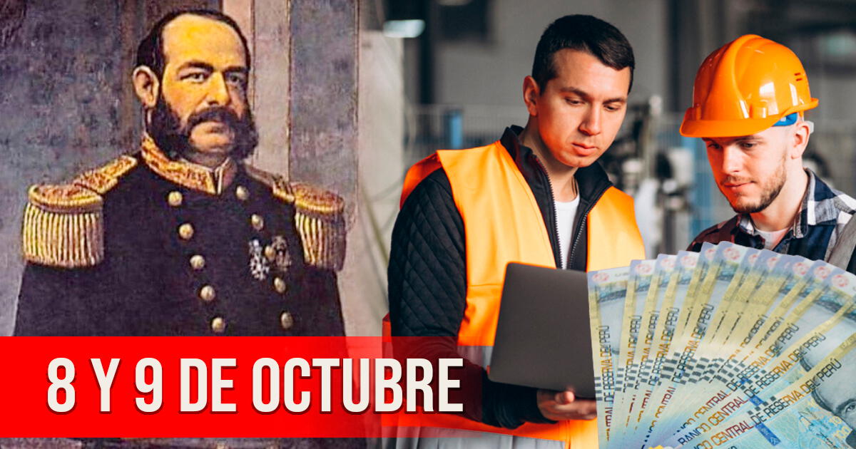 8 de octubre es feriado en Perú: ¿quiénes trabajan este domingo y cuánto deben cobrar?