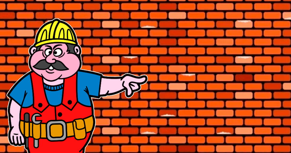 Where are the broken bricks? Help a builder repair the damages in 8 seconds.