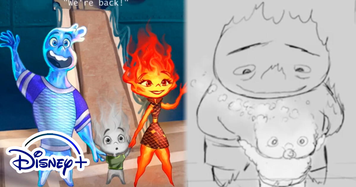 'Elemental' from Disney would have a part 2: Video of the child between Ember and Wade leaks.