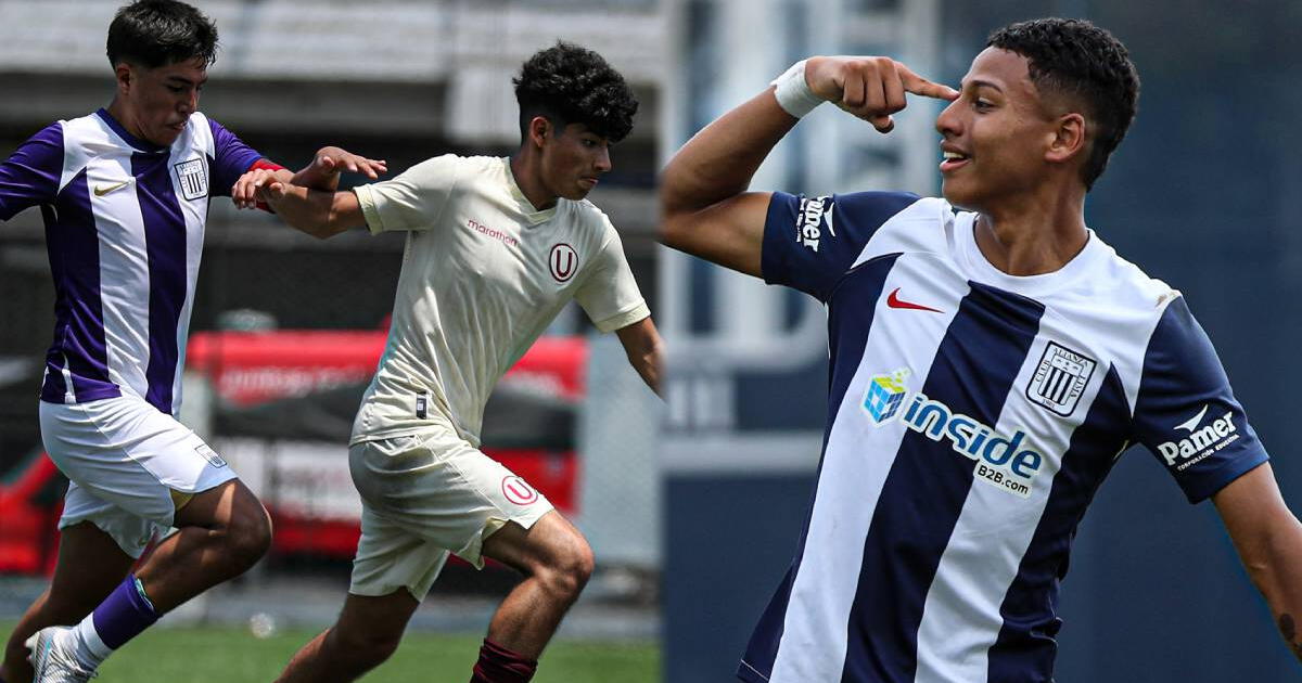 Alianza Lima venció a Universitario en una semana de clásicos en divisiones menores