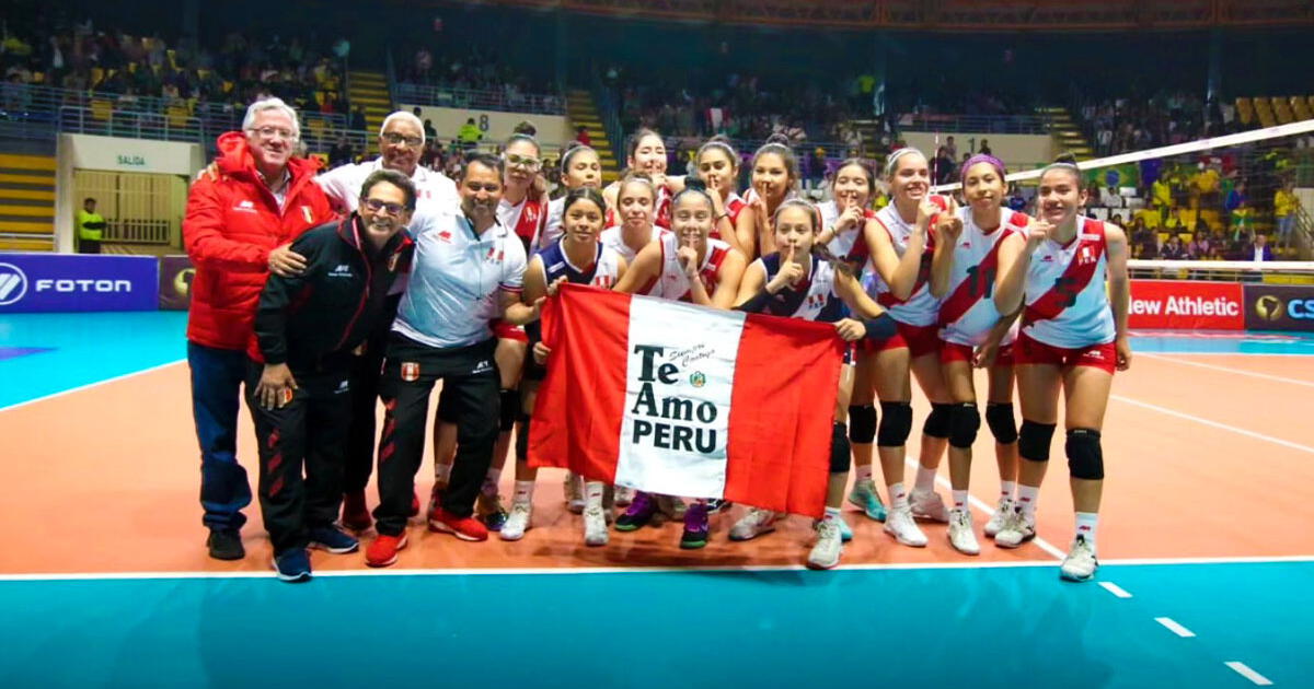 Perú venció a Ecuador por 3-1 y clasificó al Mundial Sub-17 de vóley