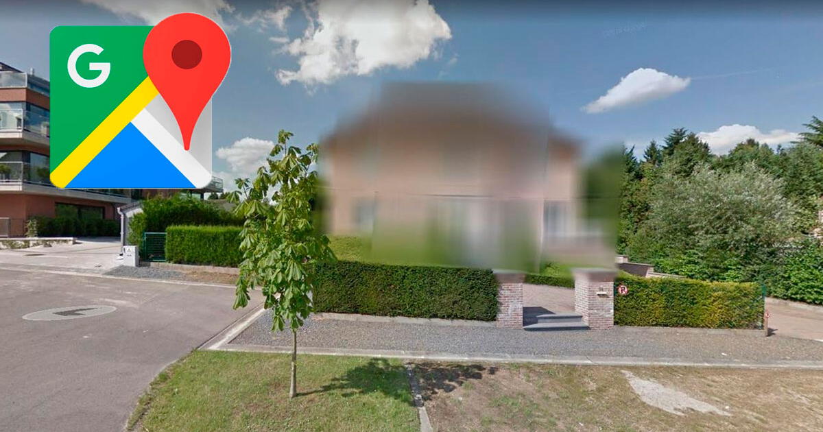 ¿Por qué algunas casas o construcciones aparecen desenfocados en Google Maps?