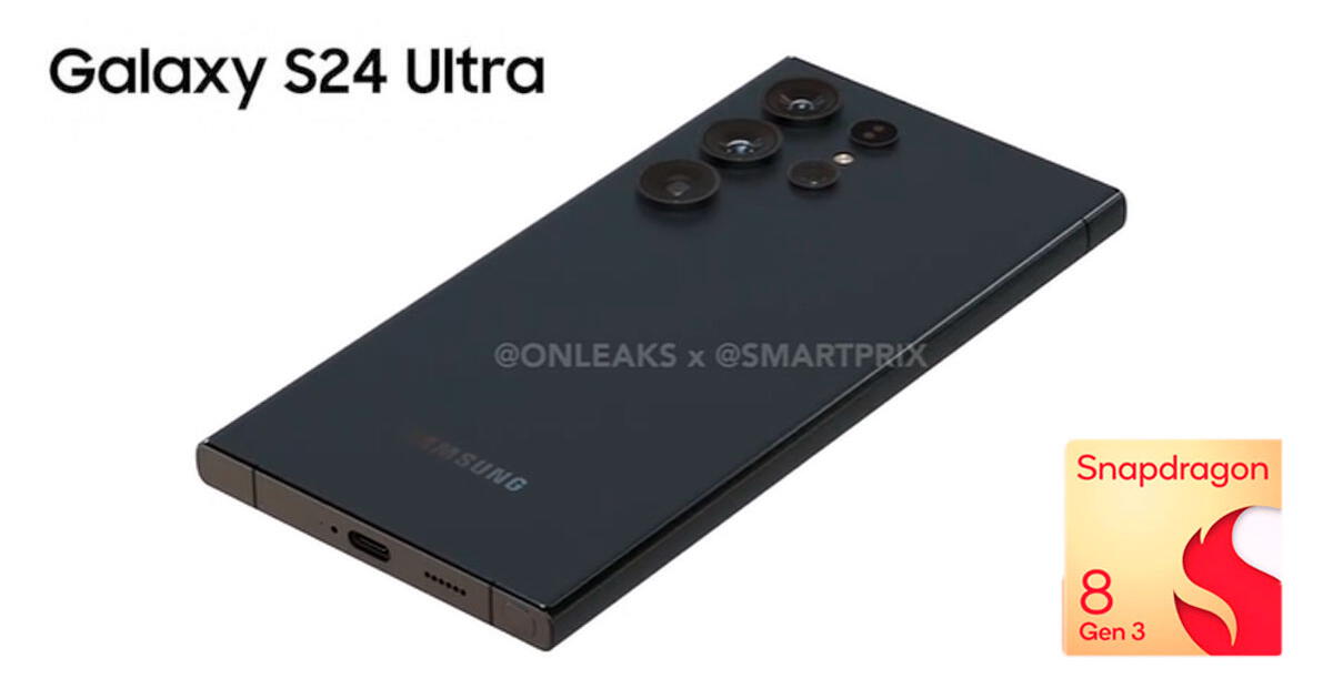 Galaxy S24 Ultra: filtran su diseño y se revela que también será de titanio como el iPhone 15