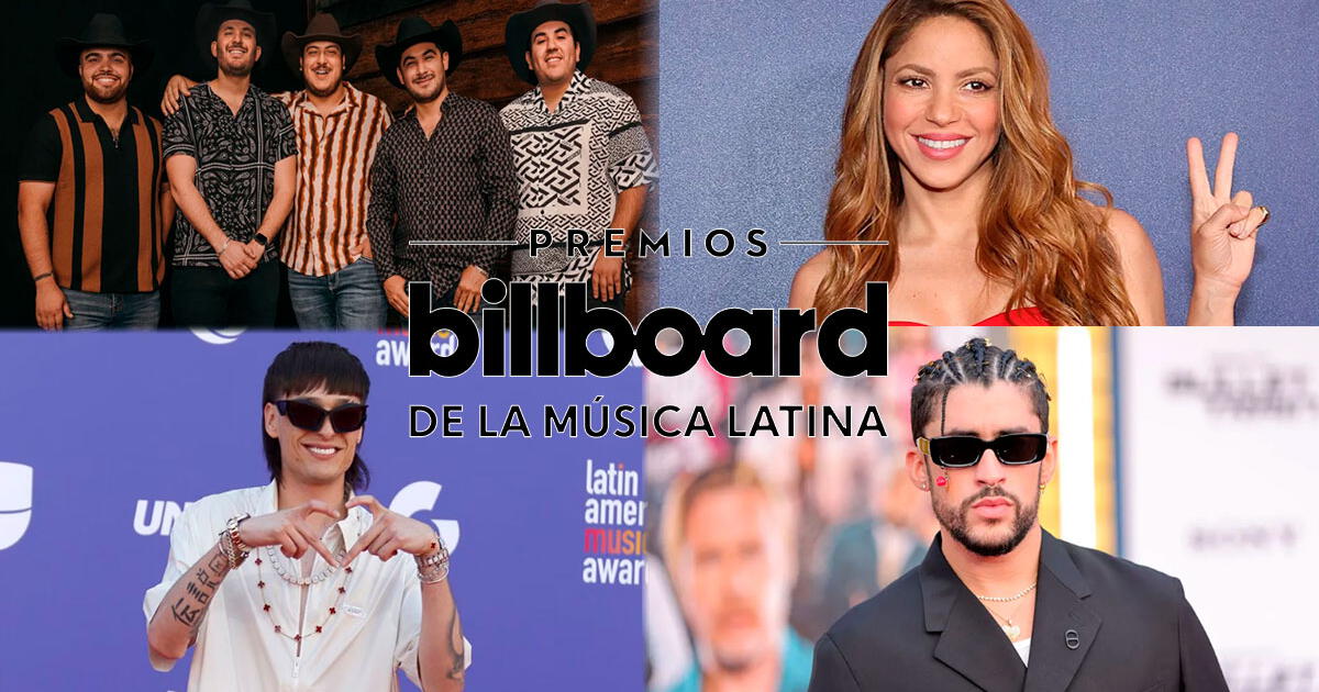 Premios Billboard 2023: lista completa de artistas nominados