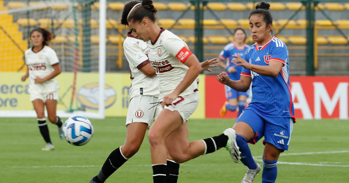 Universitario perdió 1-0 con la U de Chile en su debut en la Copa Libertadores Femenina