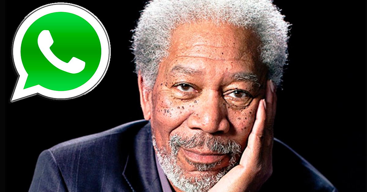 WhatsApp: GUÍA para enviar audios con la voz de Morgan Freeman