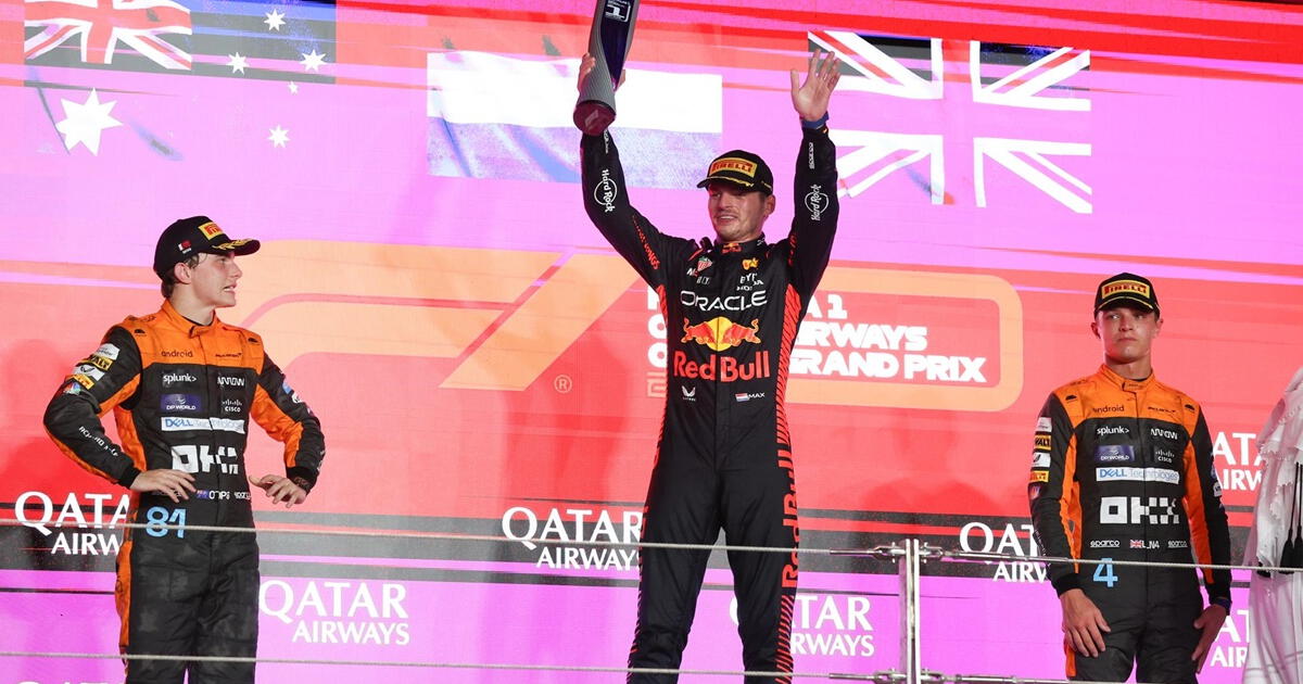Max Verstappen polished his triple championship and won the Formula 1 Qatar GP.