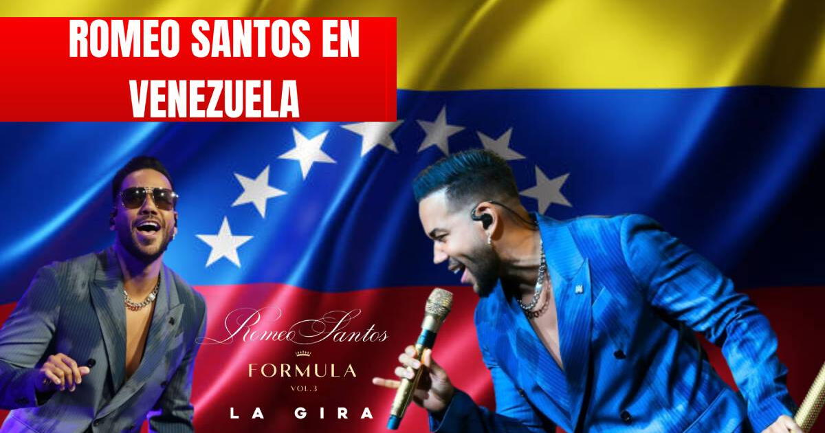 Concierto de Romeo Santos en Venezuela: ¿Dónde y cómo comprar las entradas?