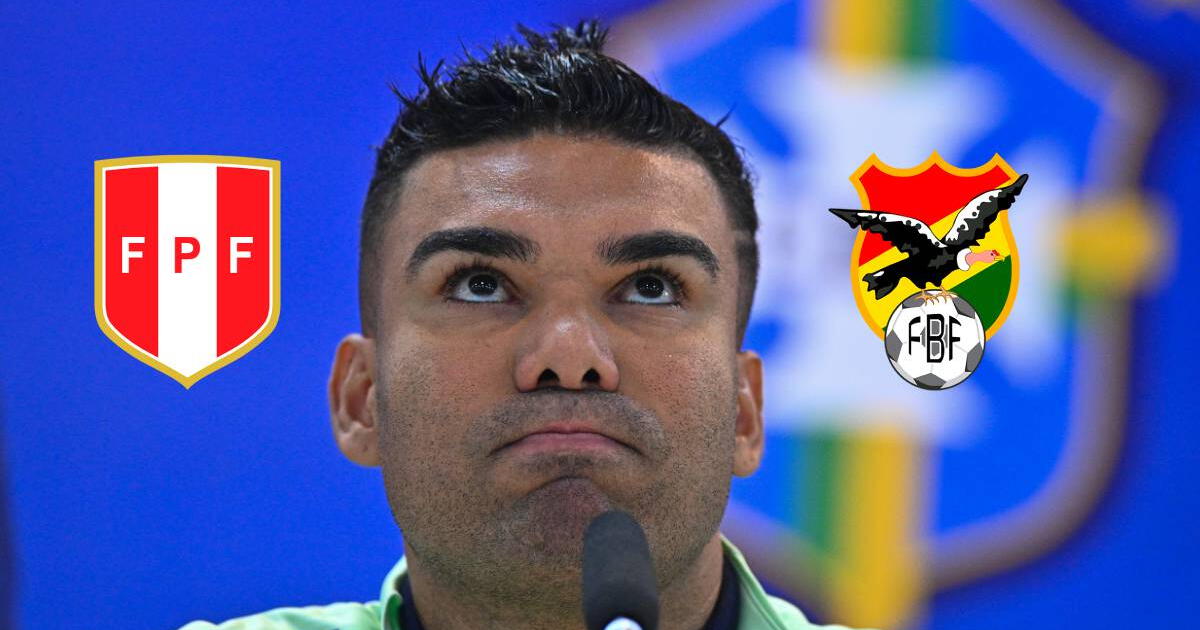 Peru or Bolivia? Casemiro pointed out the national team that has a higher level in the Eliminatories.