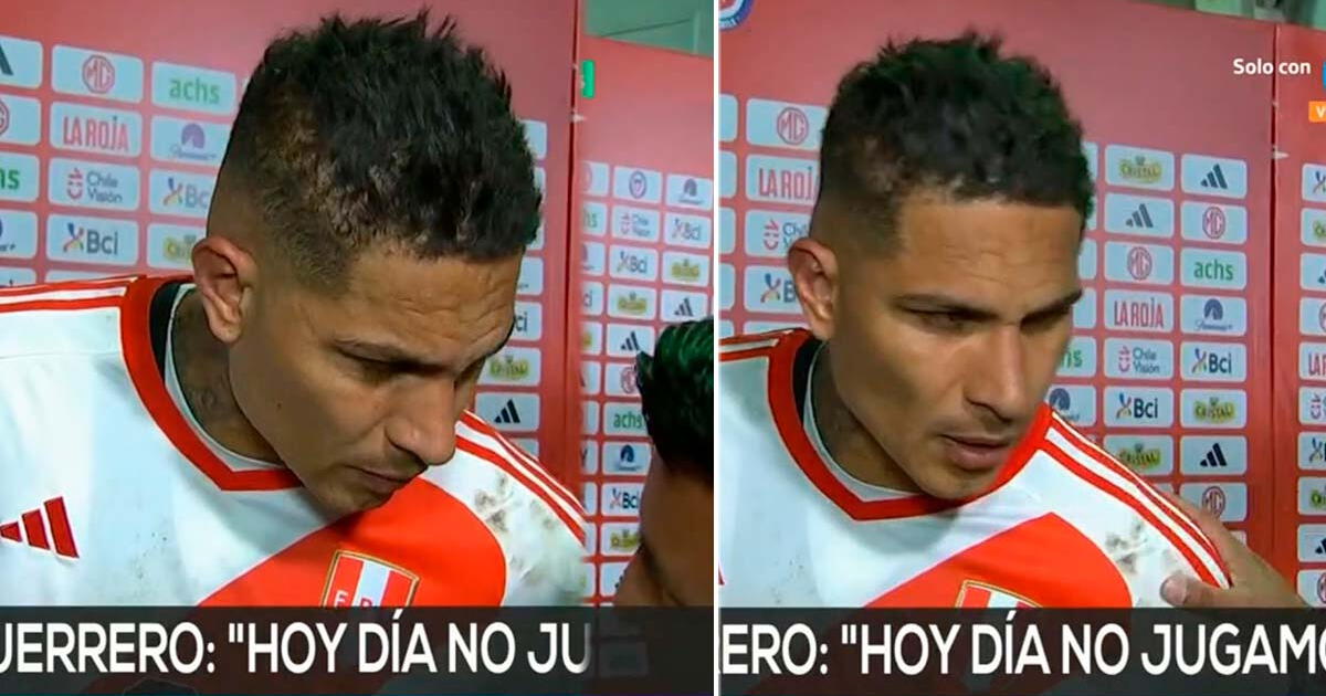Periodista animó a Paolo Guerrero tras su enorme tristeza por derrota de Perú 