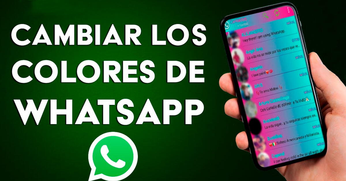 WhatsApp y la completa guía para utilizar texto con colores en los chats privados