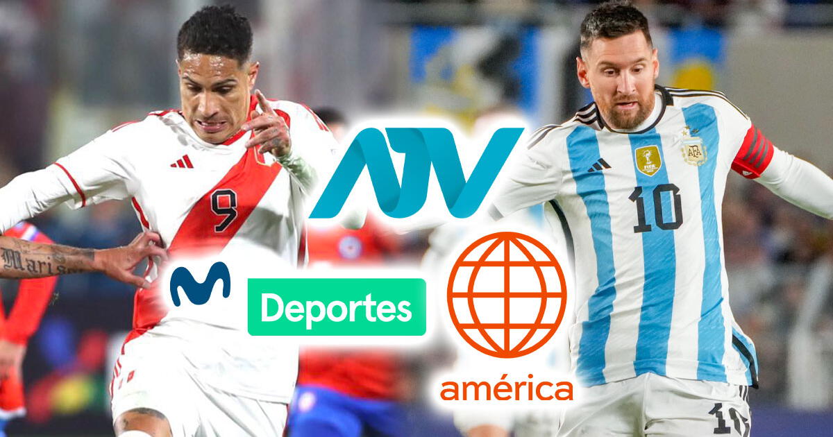 ¿Qué canales transmitirán el Perú vs. Argentina por Eliminatorias 2026?
