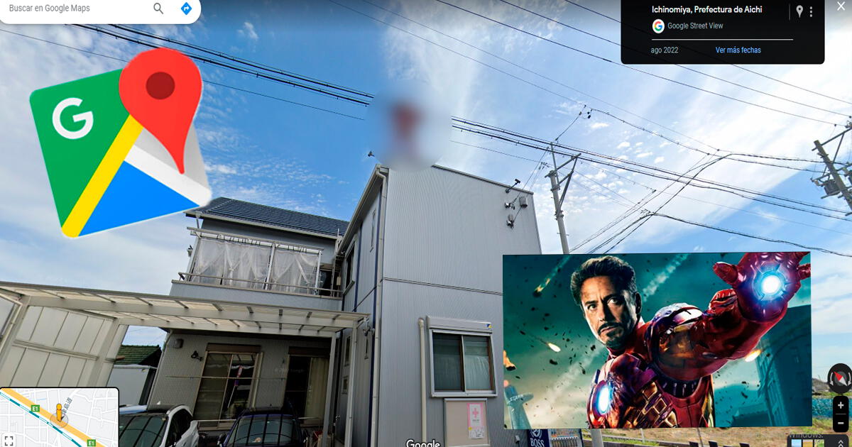 Google Maps: recorre su antiguo vecindario y encuentra al Iron Man de Robert Downey Jr.
