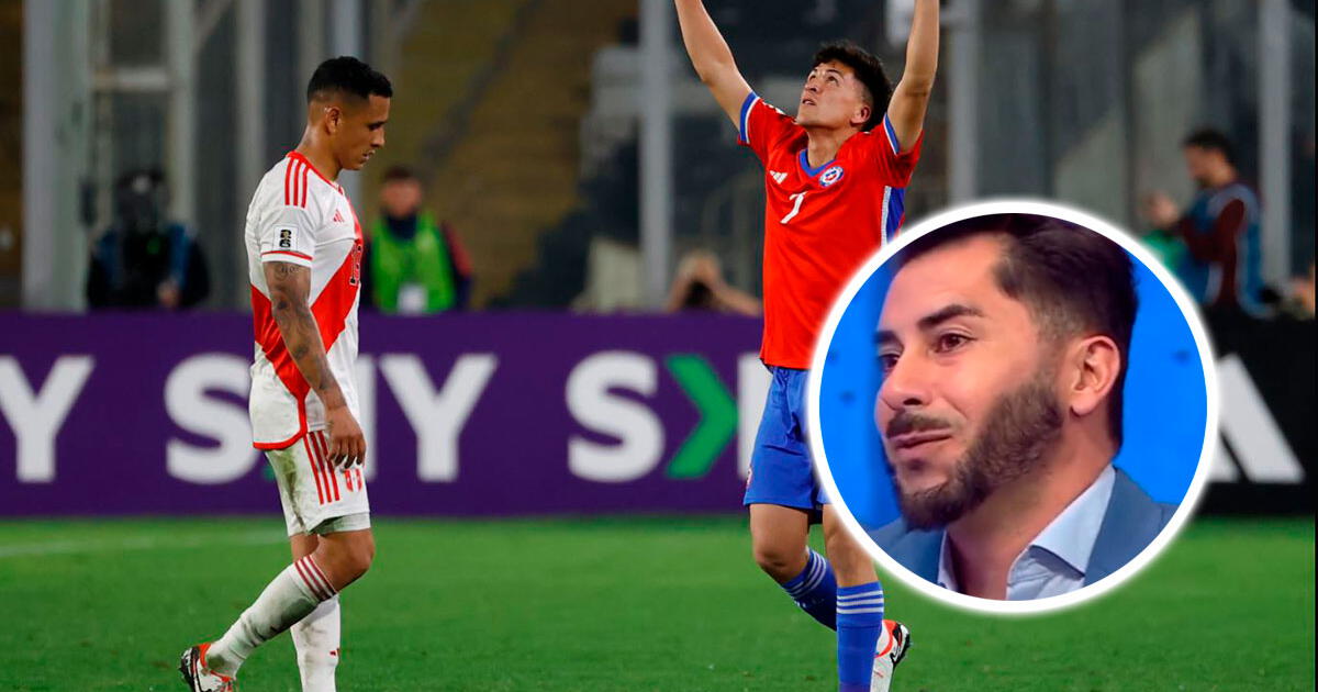 Periodista chileno se burla de Perú tras derrota por 2-0: 