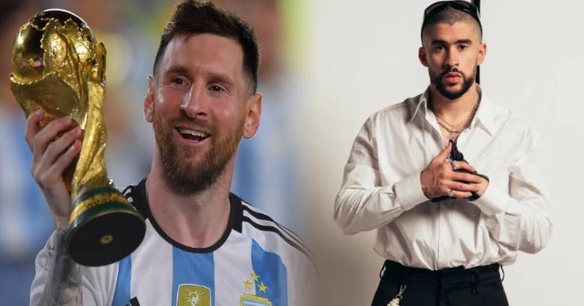 Bad Bunny nombra a Lionel Messi como 