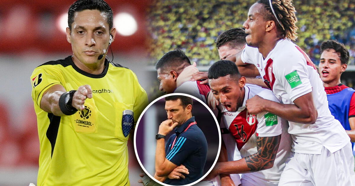 Will he be the lucky one? Referee from Peru vs. Argentina directed in the famous 'Barranquillazo'.