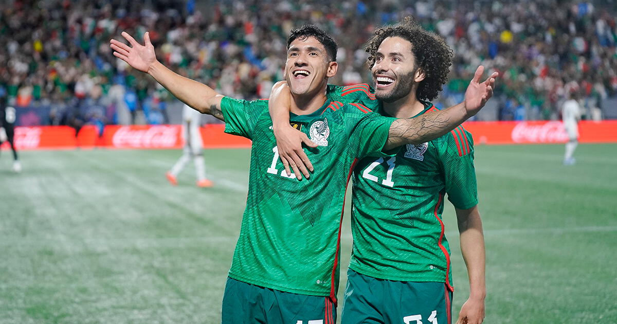 México ganó 2-0 a Ghana en amistoso internacional por la fecha FIFA