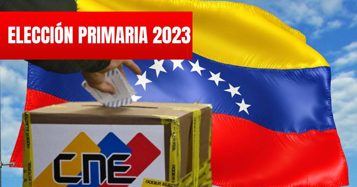 Primarias 2023 en Venezuela: consulta AQUÍ dónde votar en esta elección