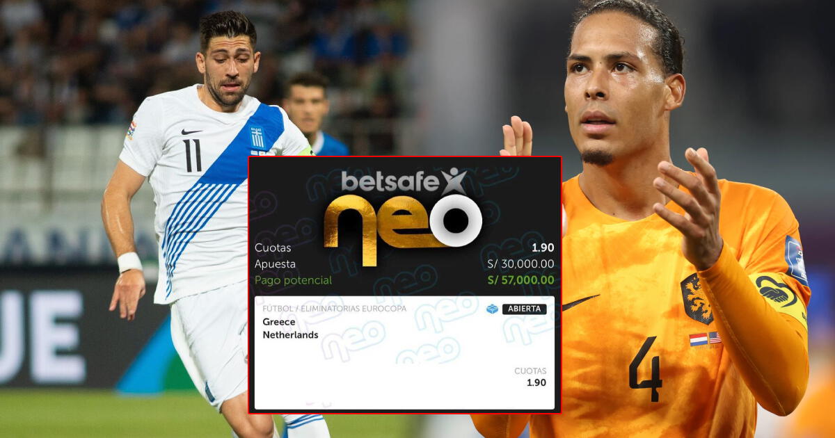 Peruano podría ganar más de 50 mil soles tras apostar por Países Bajos y Grecia: ¿Qué apostó?