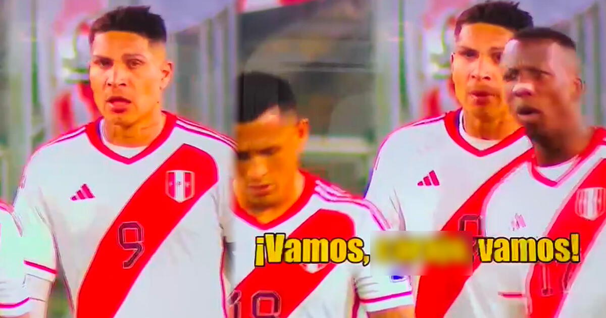 Paolo Guerrero se mostró tajante con sus compañeros tras el gol que le anotó Chile a Perú