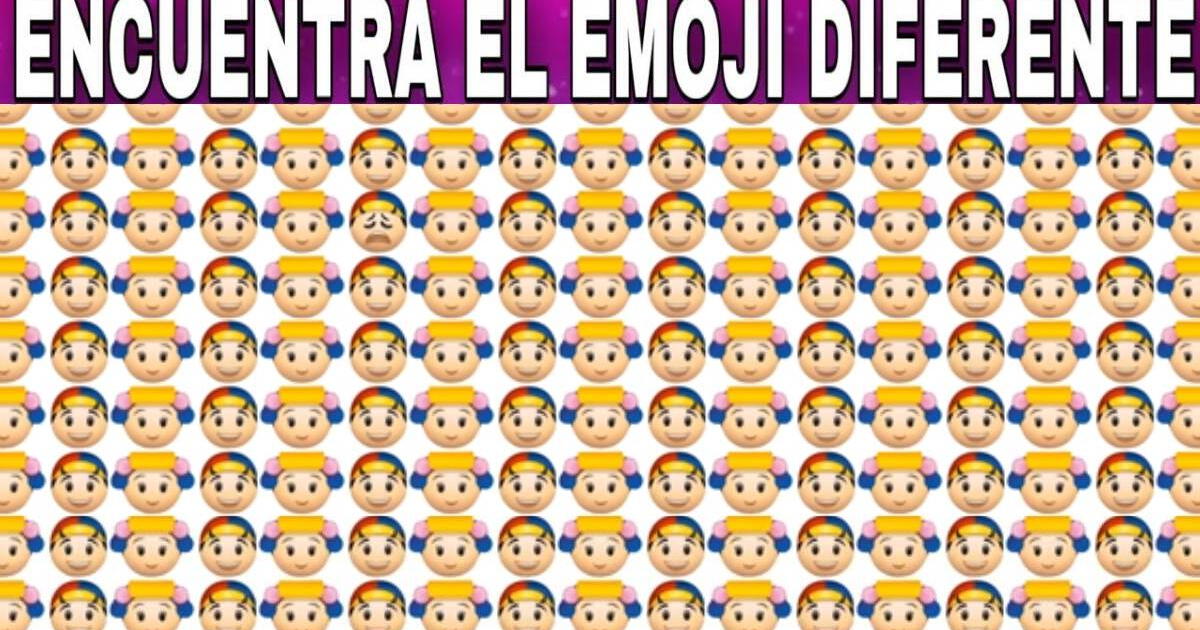 Think fast: Which emoji is different in 'Quico' and 'Doña Florinda'?