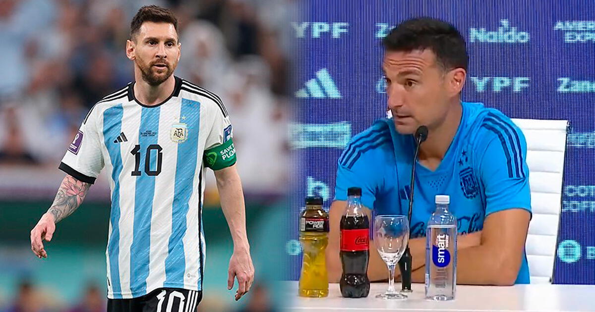 Scaloni se refirió a posible ausencia de Messi en el Perú vs Argentina: 
