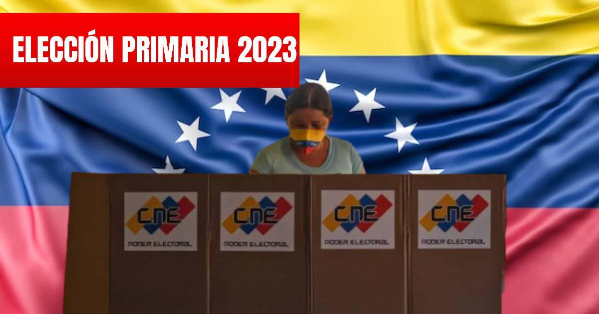 ¿Dónde voto en las Elecciones Primarias Venezuela 2023? Link oficial de la Comisión Nacional