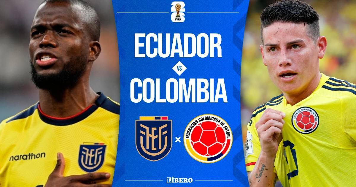 Ecuador vs. Colombia EN VIVO GRATIS por El Canal del Fútbol y GOL Caracol