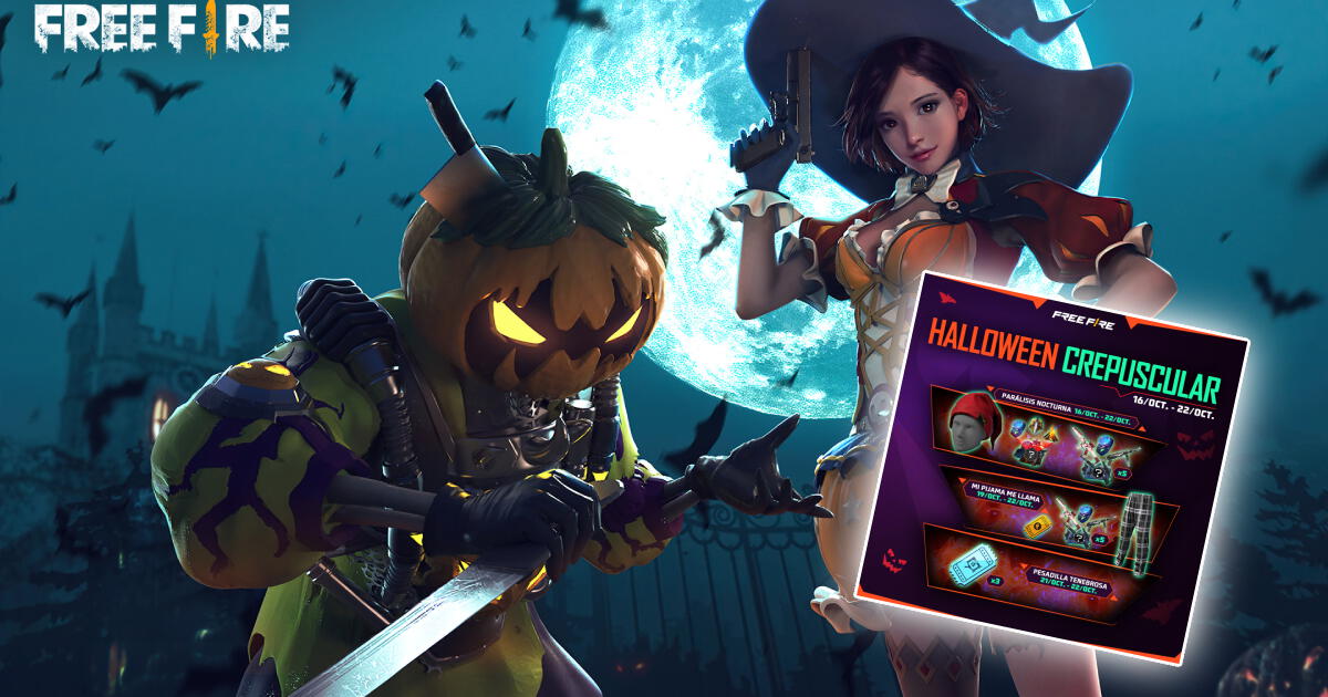 Free Fire: Get EXCLUSIVE rewards for Halloween in the month of October.