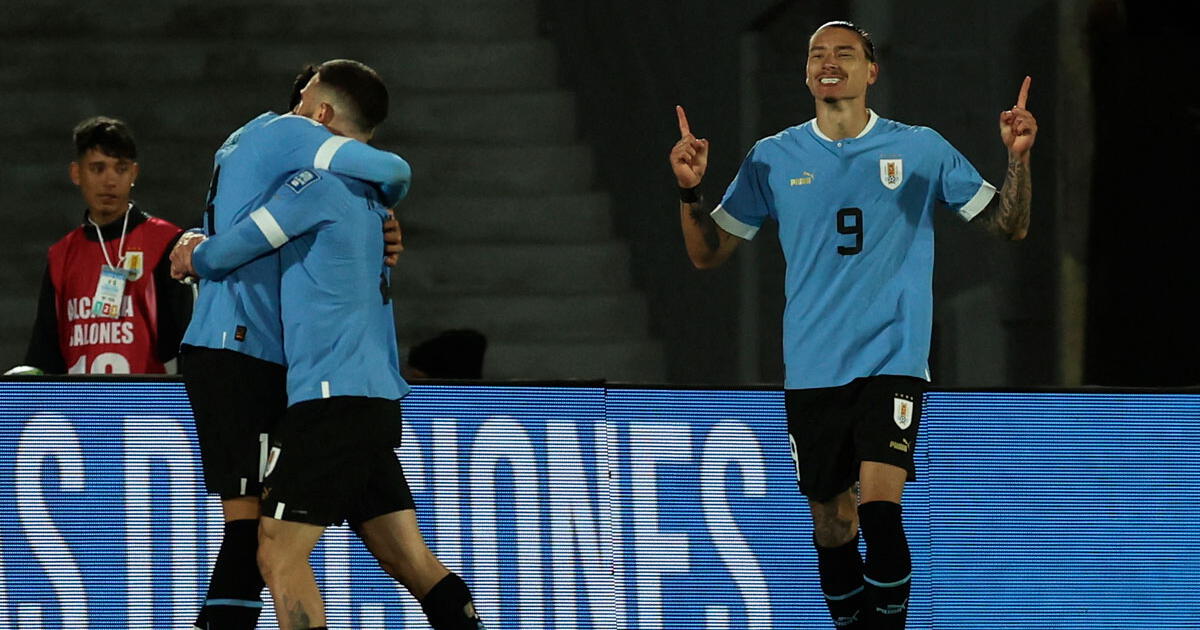 Uruguay rompió la racha de 22 años sin ganar a Brasil: venció 2-0 por las Eliminatorias