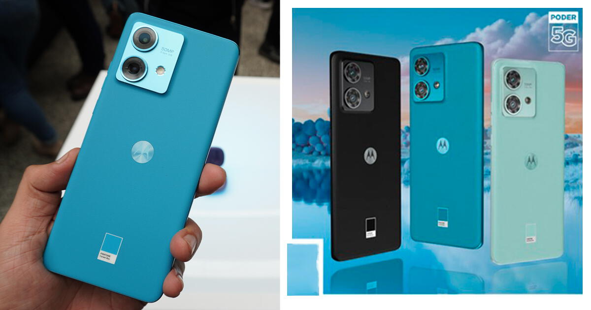 Motorola competirá con Apple: lanza smartphone barato con cámara de 50MP y resistente al agua